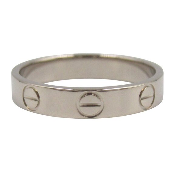 CARTIER 18k White Gold Love Ring - Picture 2 of 7